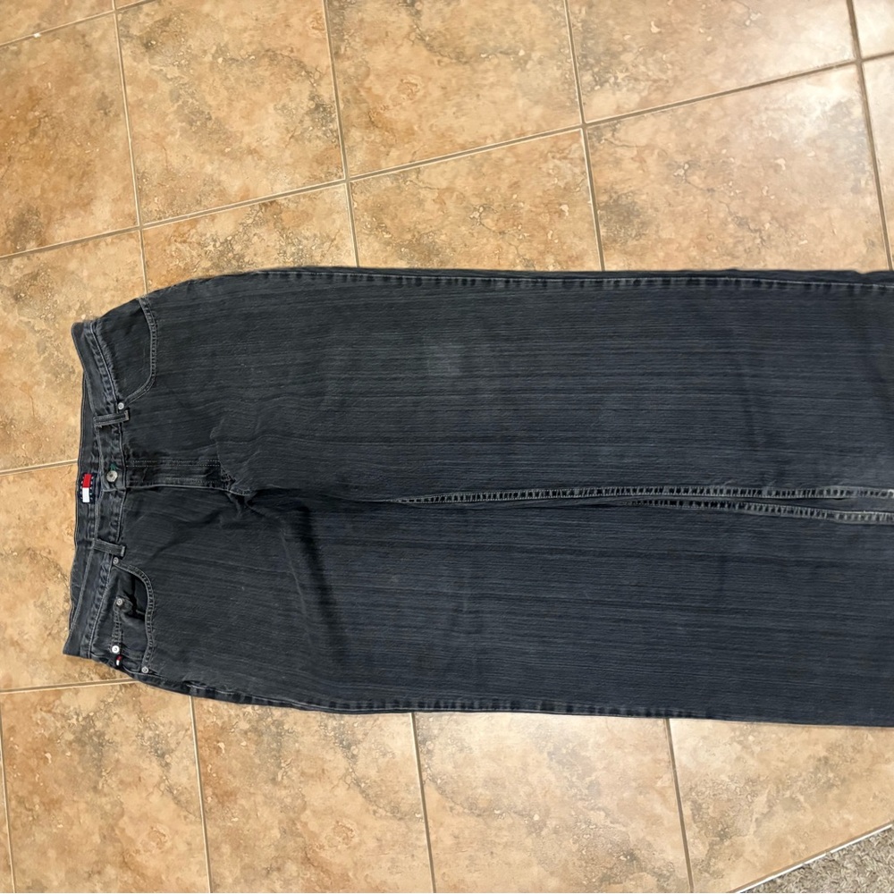 Tommy Hilfiger Men's Dark Gray Relaxed Jeans